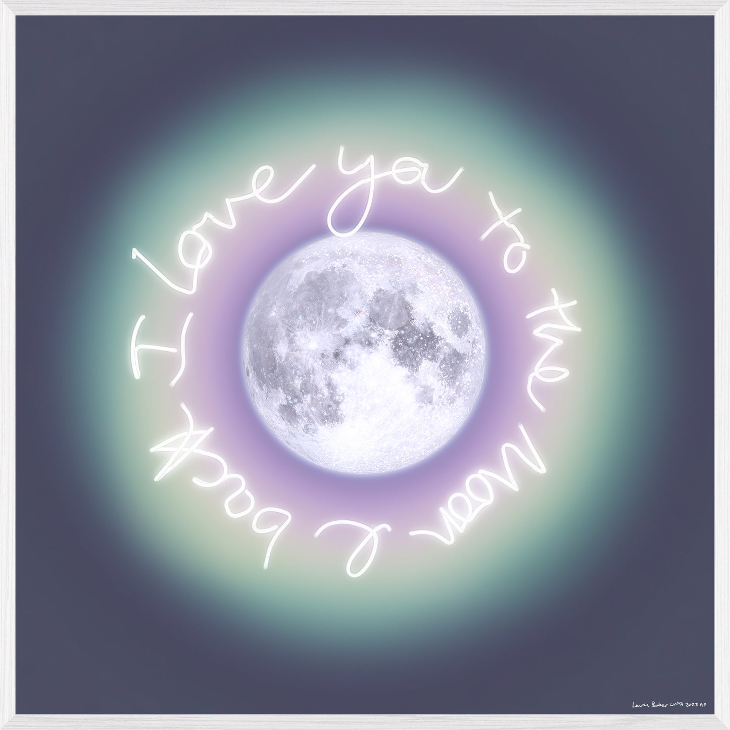 To The Moon & Back (Auric Moon) Mini, by Lauren Baker