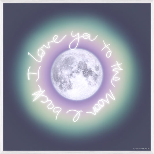 To The Moon & Back (Auric Moon) Mini, by Lauren Baker