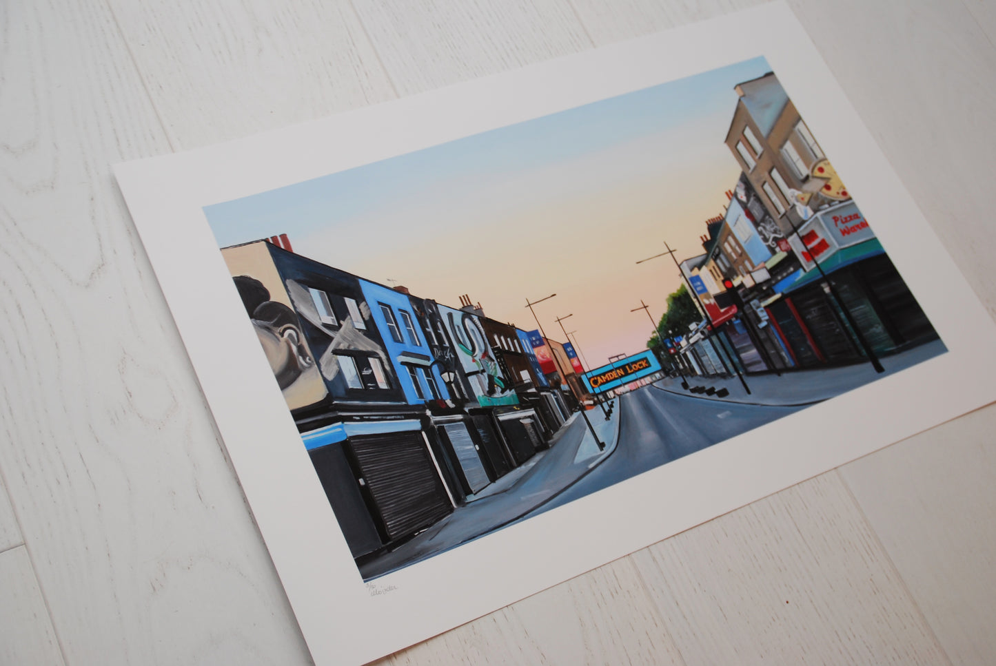 Camden Town Sunrise, by Emma Loizides