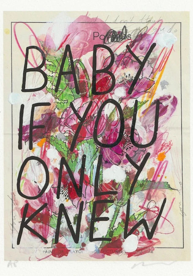 Baby If You Only Knew, by Adam Bridgland